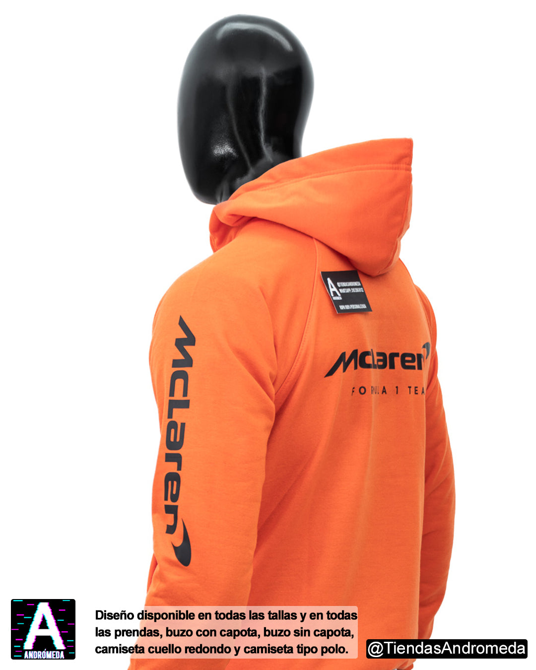 Buzo con capota McLaren F1