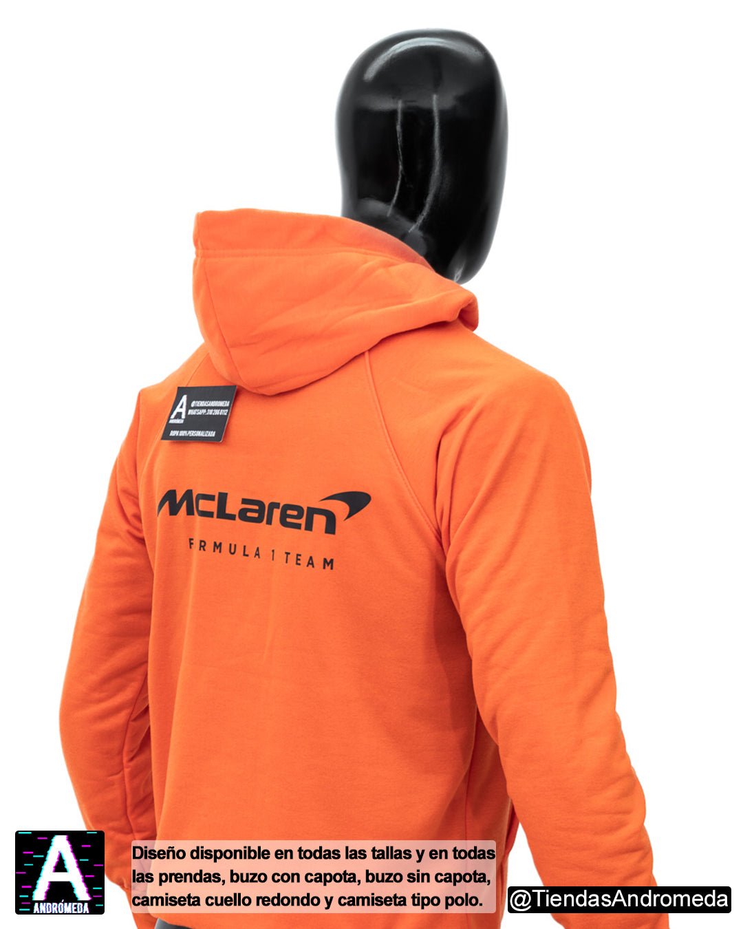 Buzo con capota McLaren F1