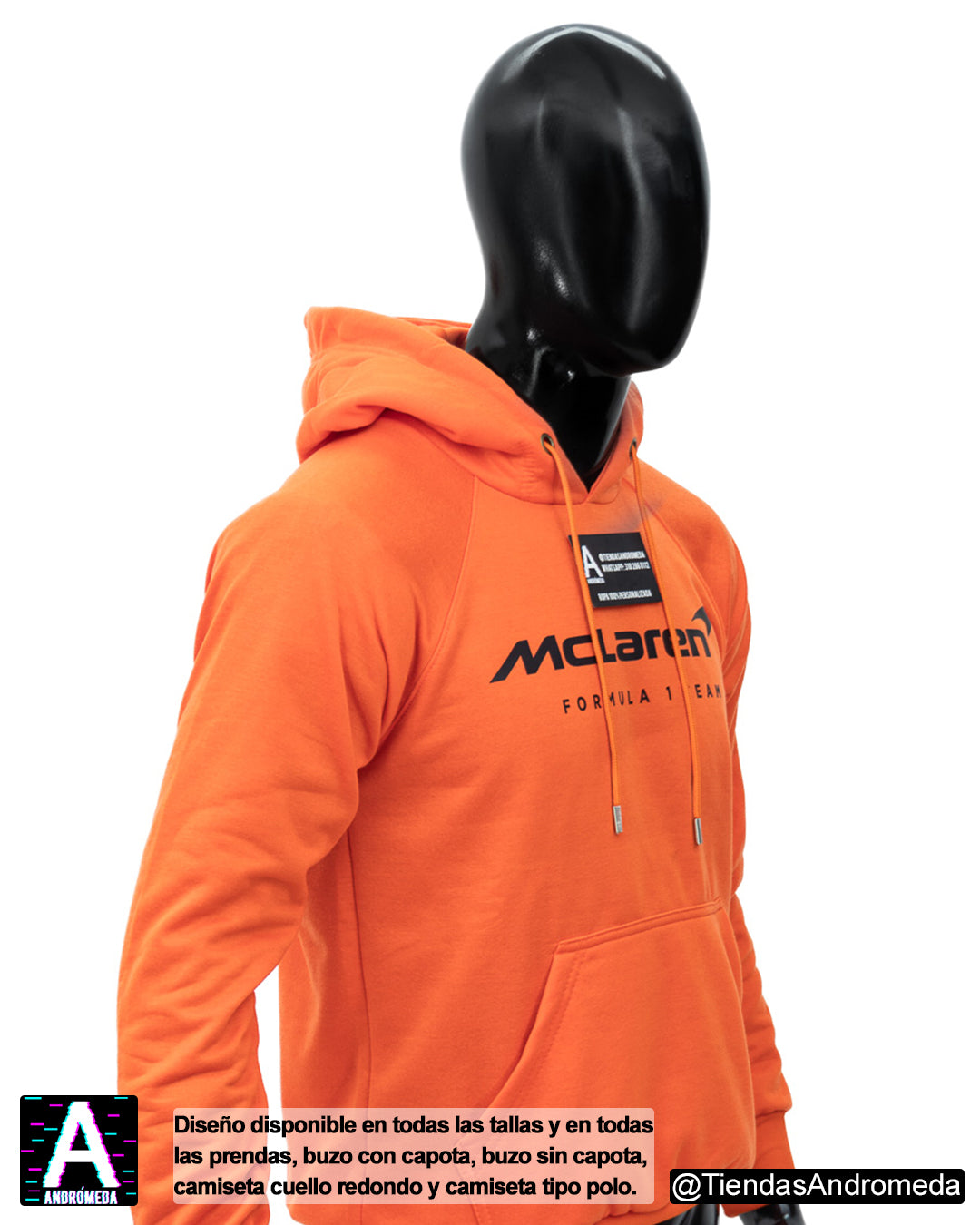 Buzo con capota McLaren F1