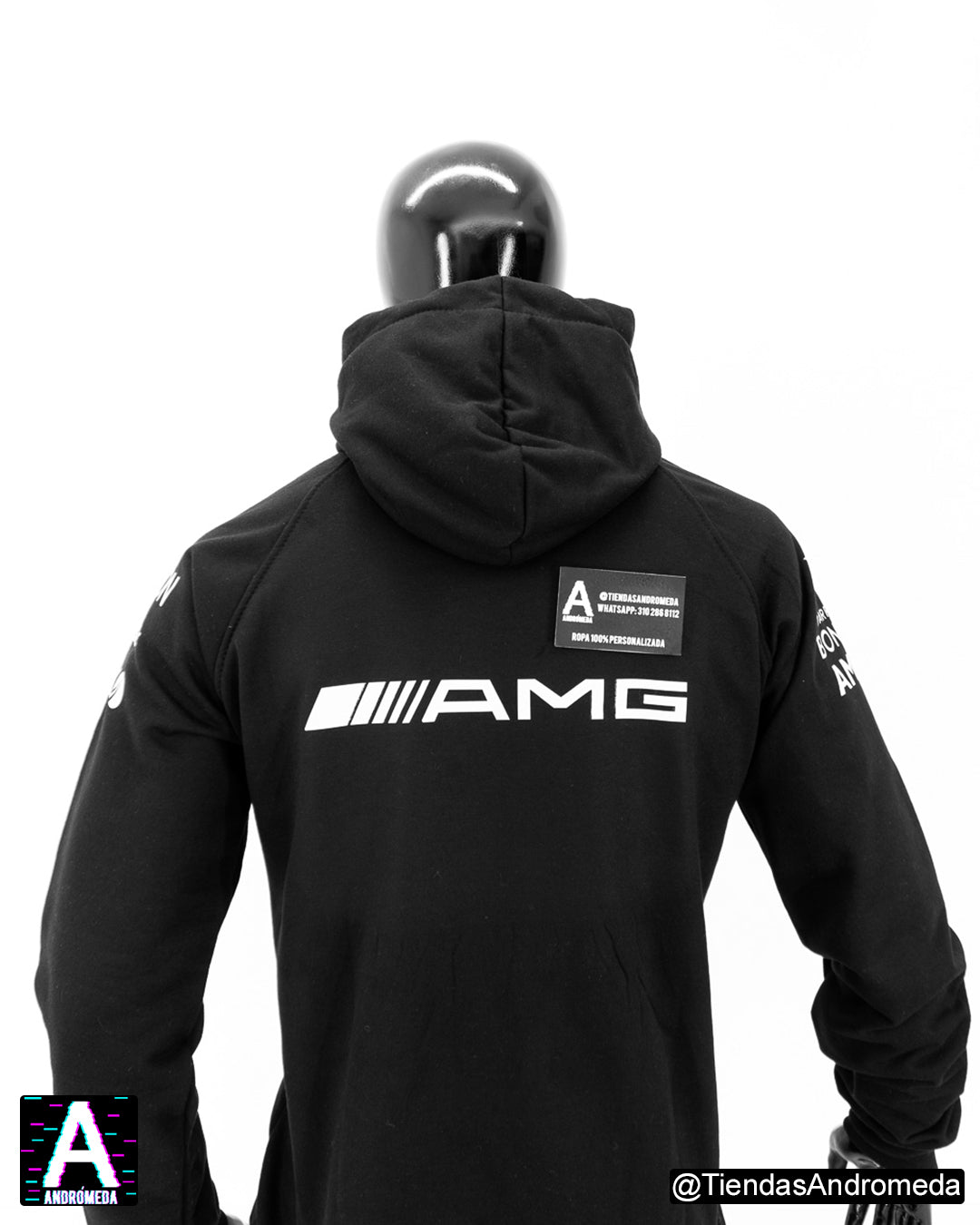 Buzo con capota Mercedes Benz AMG F1