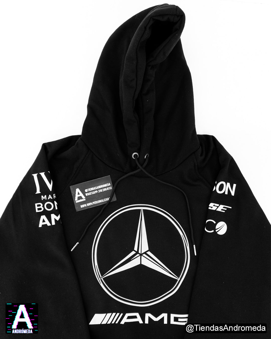 Buzo con capota Mercedes Benz AMG F1