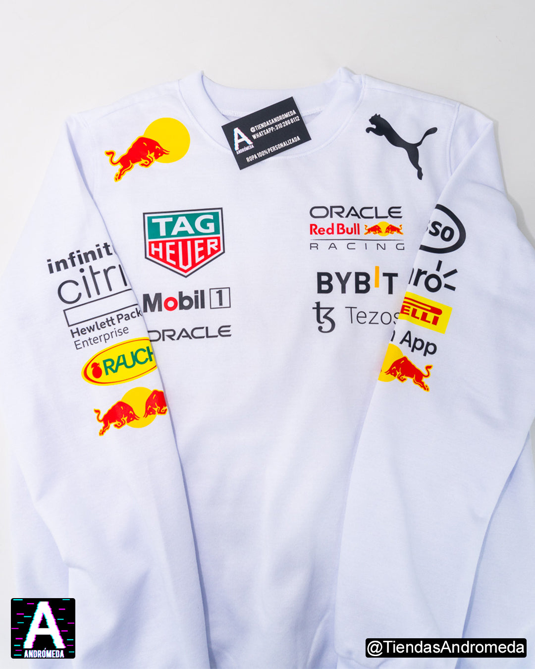 Buzo cuello redondo Red Bull F1
