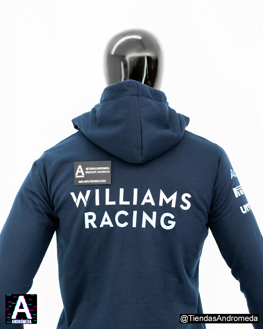 Buzo con capota Williams F1